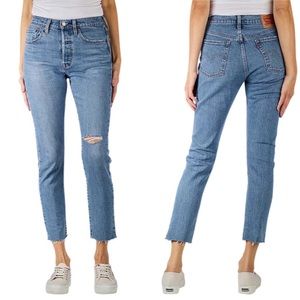 Levi's 501 Women’s Jeans Skinny Fit Size W32 L‎ 28